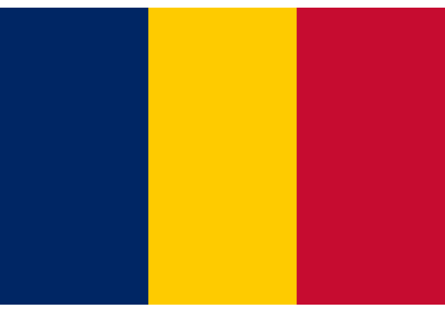 Чад - флаг страны