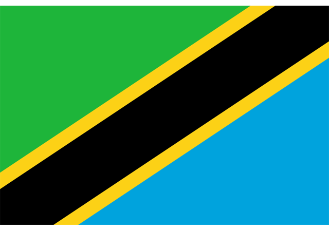 Танзания - флаг страны