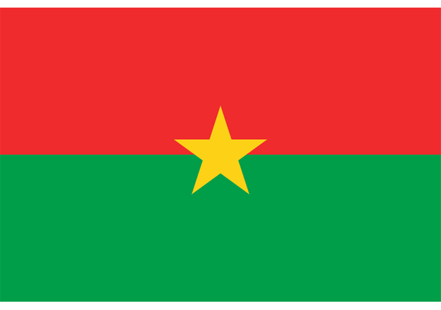 Буркина-Фасо - флаг страны