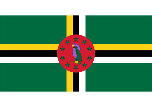 Доминика - флаг страны