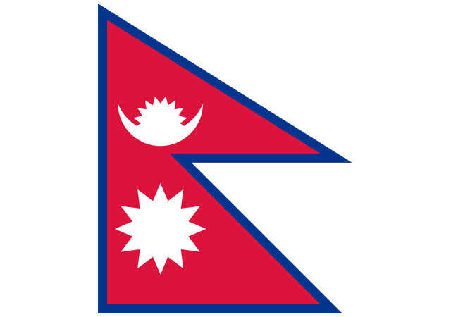 Непал - флаг страны