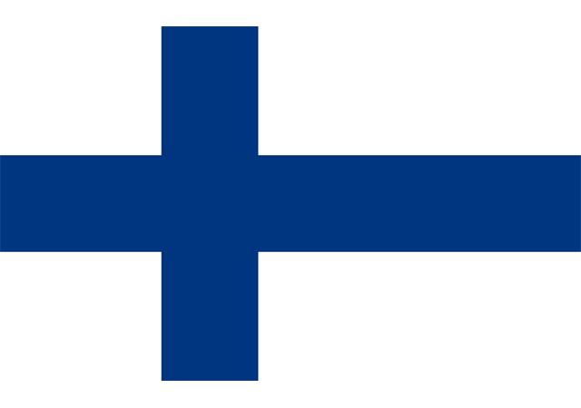 Финляндия - флаг страны