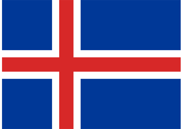 Исландия - флаг страны