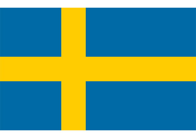 Швеция - флаг страны