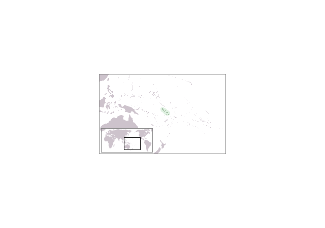 Тувалу - расположение на карте