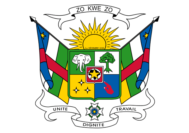 Центральноафриканская Республика - герб страны