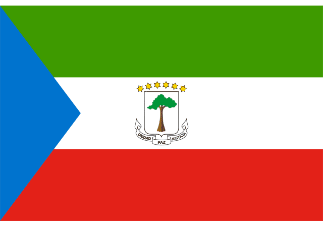 Экваториальная Гвинея - флаг страны