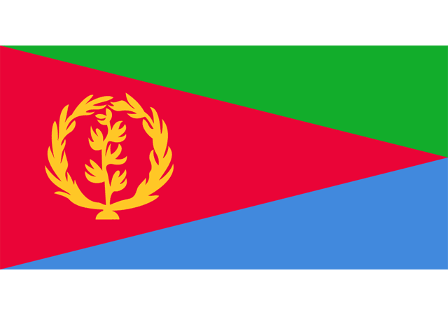 Эритрея - флаг страны