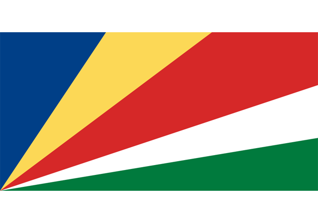 Сейшельские Острова - флаг страны