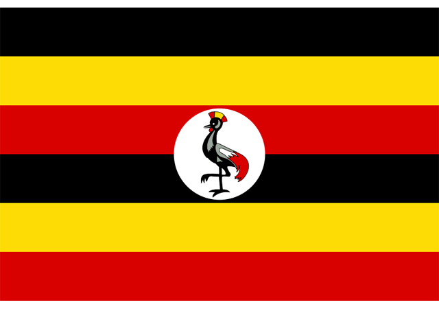 Уганда - флаг страны