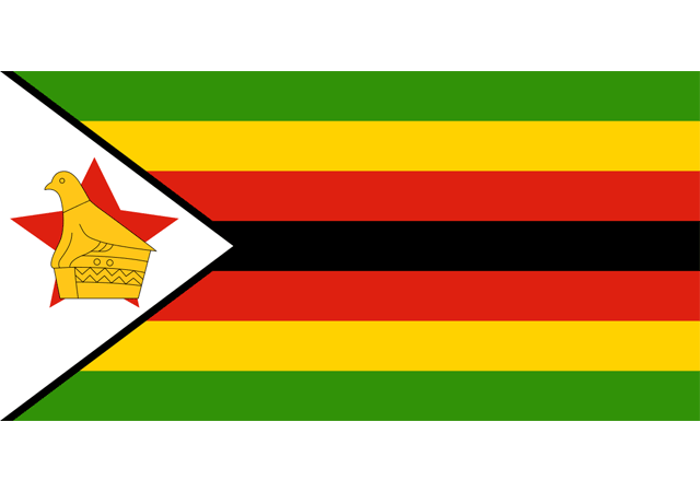 Зимбабве - флаг страны