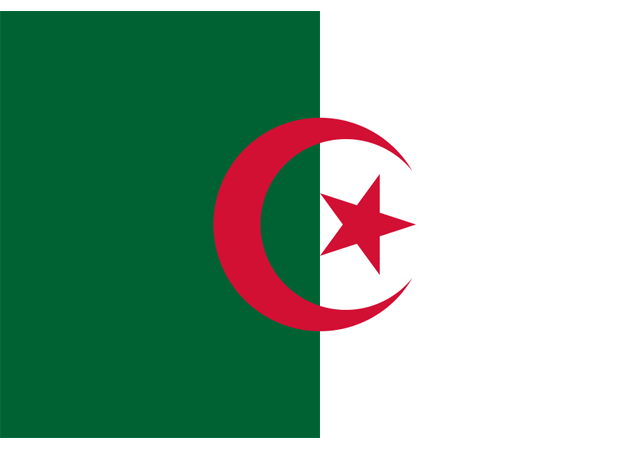 Алжир - флаг страны