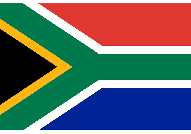 Южно-Африканская Республика - флаг страны