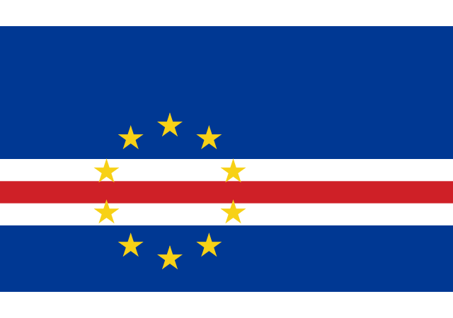 Кабо-Верде - флаг страны