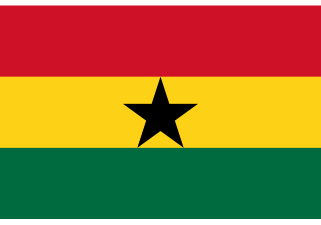 Гана - флаг страны