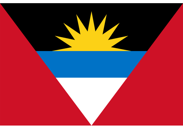 Антигуа и Барбуда - флаг страны