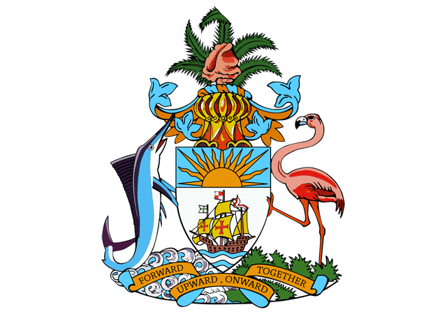 Багамские Острова - герб страны