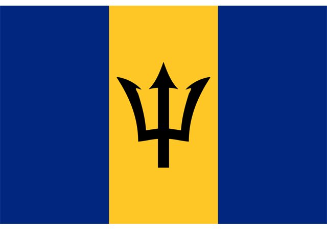 Барбадос - флаг страны