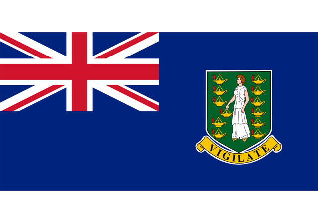 Британские Виргинские острова - флаг страны