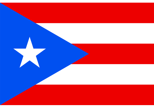 Пуэрто-Рико - флаг страны