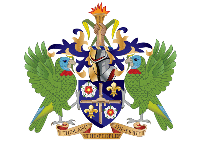 Сент-Люсия - герб страны