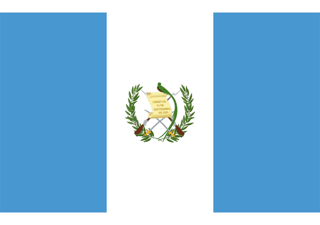 Гватемала - флаг страны