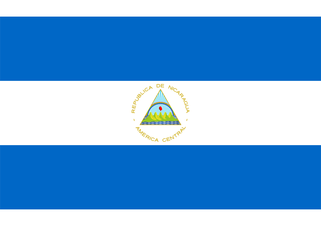 Никарагуа - флаг страны
