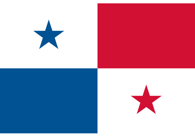 Панама - флаг страны