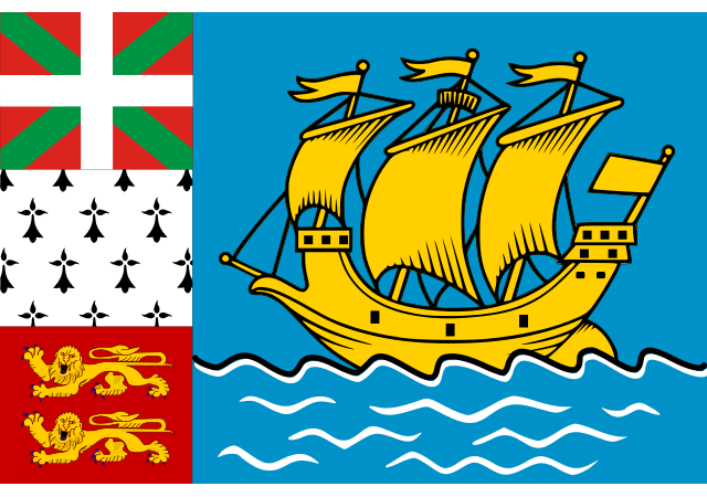 Сен-Пьер и Микелон - флаг страны