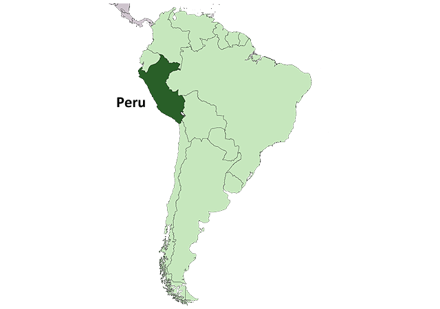 Перу - расположение на карте