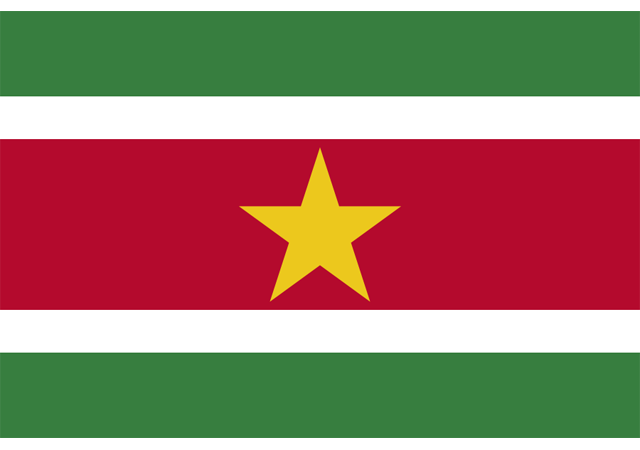 Суринам - флаг страны