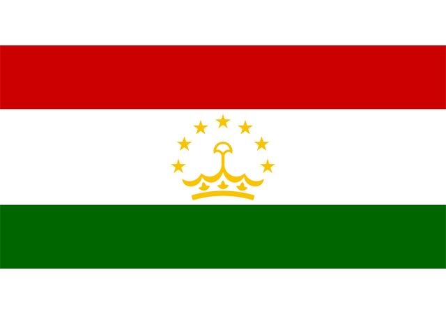 Таджикистан - флаг страны