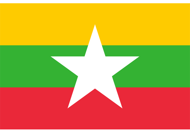 Мьянма - флаг страны