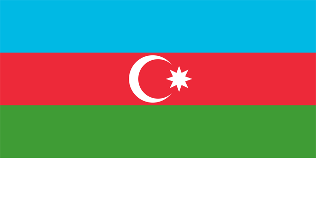 Азербайджан - флаг страны