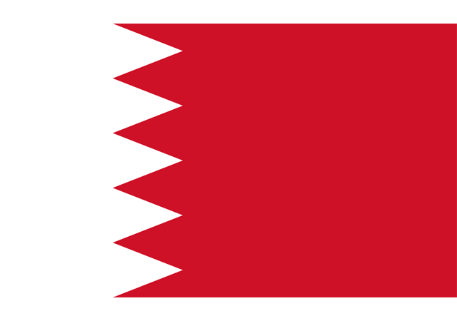 Бахрейн - флаг страны