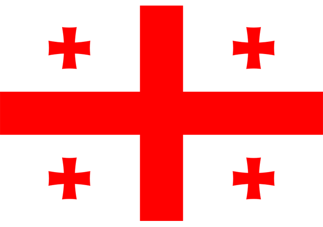 Грузия - флаг страны