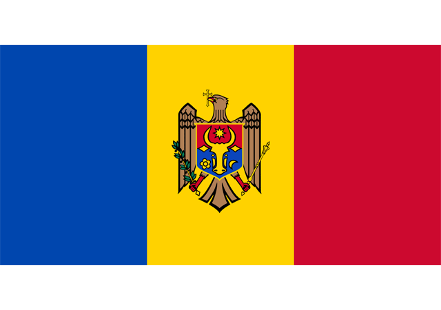 Молдавия - флаг страны
