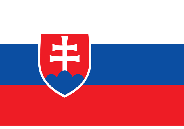 Словакия - флаг страны