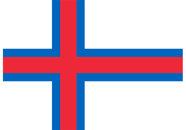 Фарерские острова - флаг страны