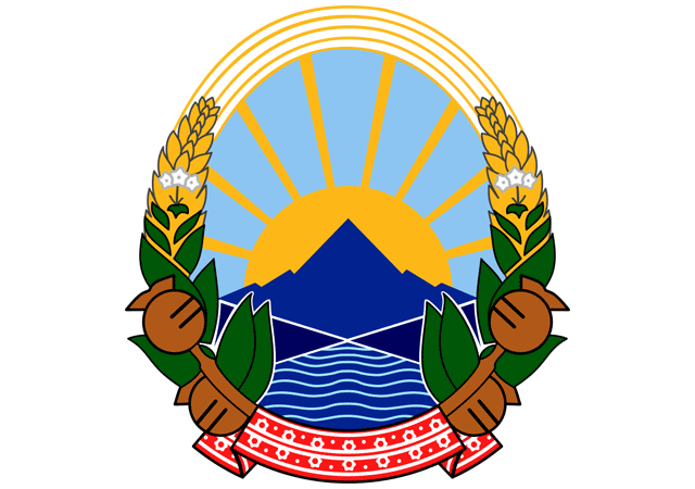 Северная Македония - герб страны