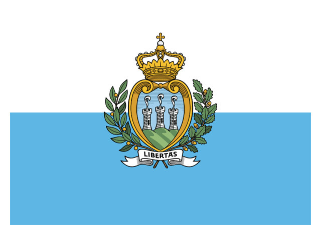 Сан-Марино - флаг страны