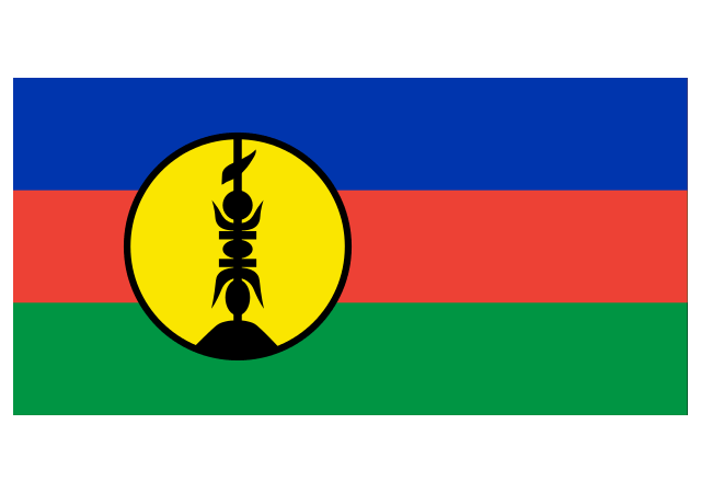 Новая Каледония - флаг страны