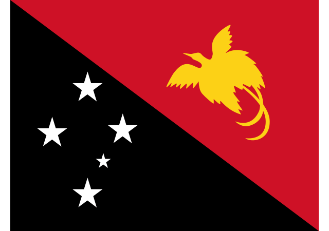 Папуа-Новая Гвинея - флаг страны