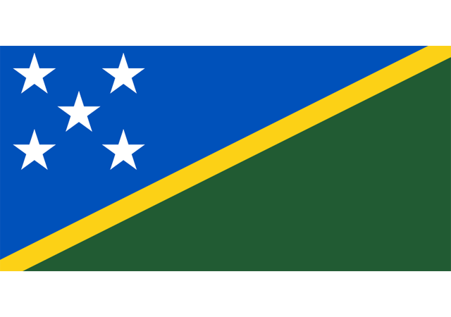 Соломоновы Острова - флаг страны