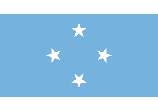 Федеративные Штаты Микронезии - флаг страны