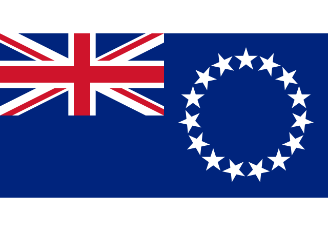 Острова Кука - флаг страны